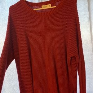 Hollister size medium sweater maroon